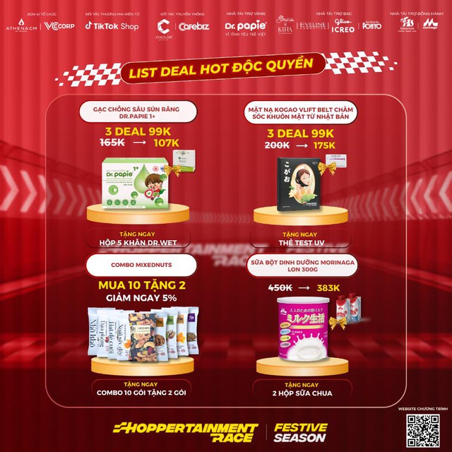 Đường đua Shoppertainment Race Festive 2024: bùng nổ ưu đãi, thỏa sức chốt đơn mùa lễ hội cuối năm - Ảnh 1.