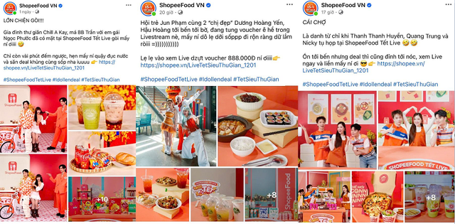 ShopeeFood Tết Live kéo dài 9 tiếng đáp ứng nhu cầu đặt món đến giải trí, thu về 4,1 triệu lượt xem - Ảnh 1.