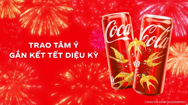 Coca-Cola khởi động chiến dịch Tết 2025: Trao Tâm Ý, Gắn Kết Tết Diệu Kỳ - Ảnh 1.