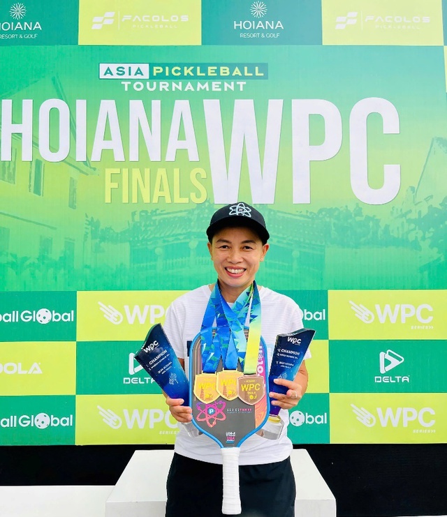 CLB Pickleball D-Joy tỏa sáng tại giải đấu Hoiana WPC Finals- Ảnh 3.