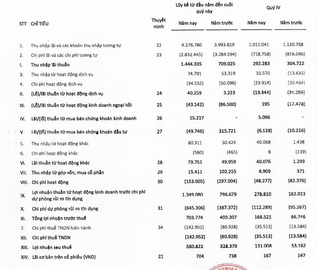 Lợi nhuận năm 2024 của EVNFinance vượt 20% kế hoạch - Ảnh 1.