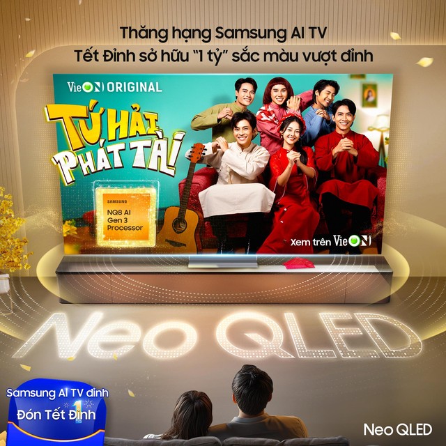 Đưa ông Táo về trời, mời Tết đỉnh đến chơi với TV màn hình lớn - Ảnh 2.