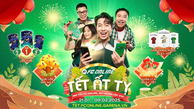 Cực hot: FC Online tặng quà Tết miễn phí dành cho người chơi - Ảnh 1.