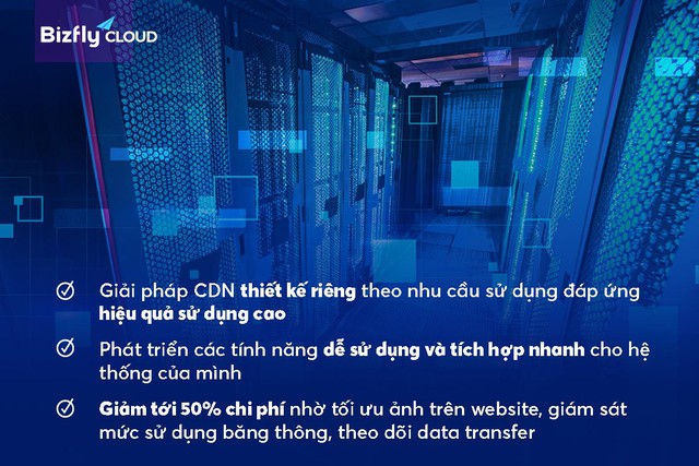 Bizfly CDN tùy chỉnh và theo dõi số liệu website giúp kiểm soát chi phí - Ảnh 1.