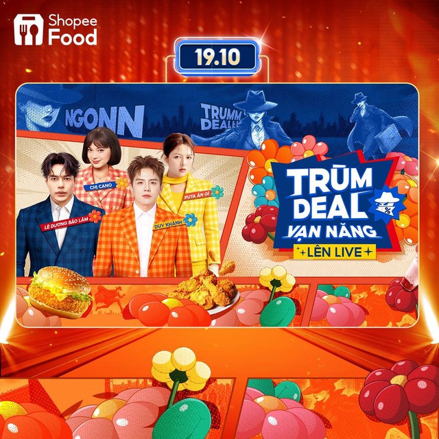 Ch&agrave;o đ&oacute;n th&aacute;ng 10 rực rỡ, ShopeeFood Khai Mở Đại Tiệc Vạn Năng với nhiều hoạt động b&ugrave;ng nổ - Ảnh 3.