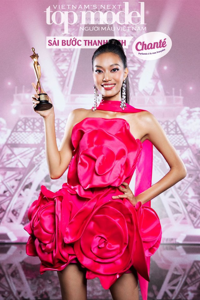 "Sải bước thanh lịch với Chanté" - Đêm chung kết Vietnam’s Next Top Model 2025 bùng nổ- Ảnh 3.