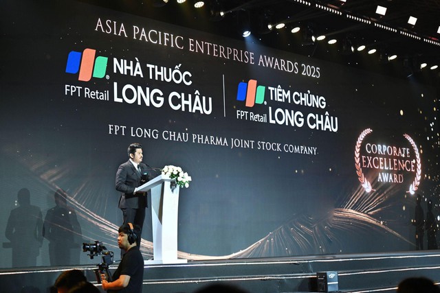 Long Châu nhận giải thưởng “Doanh nghiệp xuất sắc châu Á” - Ảnh 2.