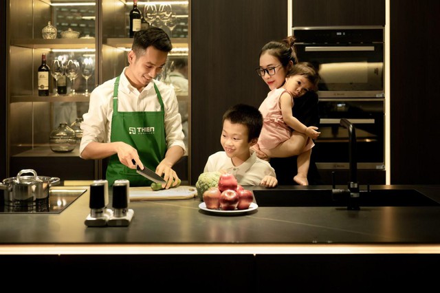 Blum và Tủ Bếp Thiên - Sự kết hợp làm nên gian bếp thời thượng- Ảnh 1.