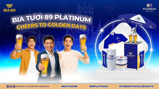 Bia Tươi 89 Platinum: Bước tiến mới trên thị trường bia tươi cao cấp- Ảnh 4.