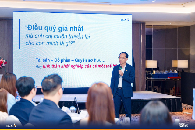 BCA Group ra mắt Elite Family Office: Kiến tạo di sản, kết nối thế hệ doanh nhân Việt- Ảnh 2.
