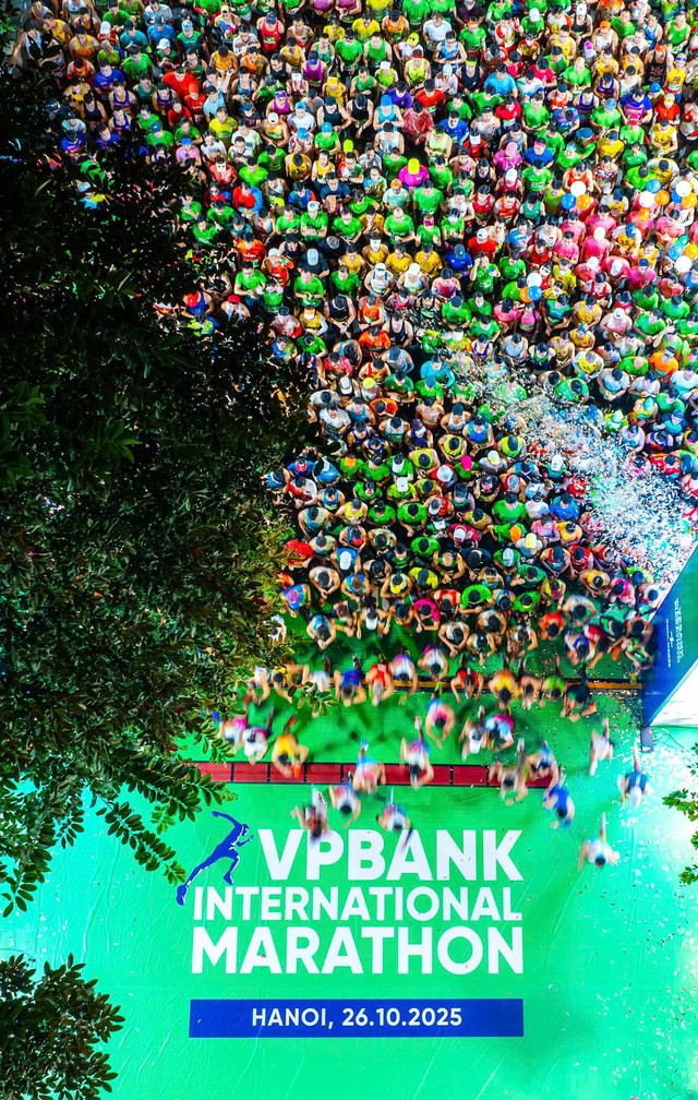 VPBank Hanoi International Marathon 2025: Giải chạy biểu tượng lan tỏa tinh thần sống khỏe, sống thịnh vượng- Ảnh 1.
