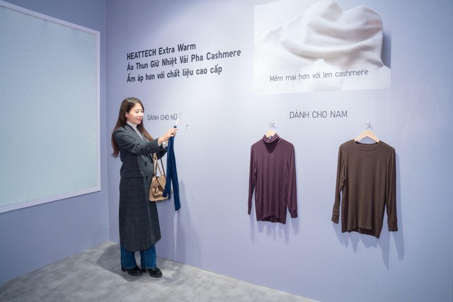 Lần thứ 2 tại H&agrave; Nội, UNIQLO mang đến kh&ocirc;ng gian trải nghiệm trang phục giữ ấm c&ocirc;ng nghệ - Ảnh 2.