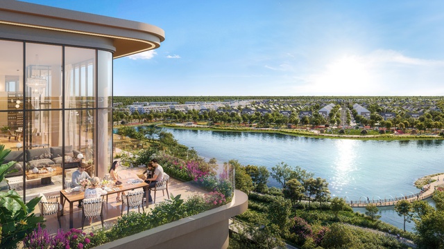 Khám phá căn hộ tiêu chuẩn resort 5 sao tầm view trực diện Hồ Thiên Nga vừa được Ecopark ra mắt - Ảnh 4.