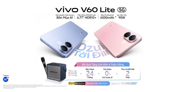 vivo V60 Lite 5G biến ảnh thường thành diệu kỳ 4 mùa, cơ hội du lịch 4 phương- Ảnh 4. vivo V60 Lite 5G biến ảnh thường thành diệu kỳ 4 mùa, cơ hội du lịch 4 phương- Ảnh 4.