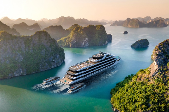 Du thuyền 6 sao Athena Premium chính thức hạ thủy: Biểu tượng xa hoa mới trên vịnh di sản- Ảnh 4.
