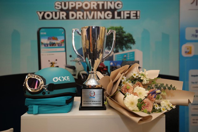 OKXE - từ nền tảng thương mại xe máy đến Quán quân Startup World Cup Vietnam 2025- Ảnh 1.
