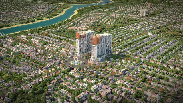 Biểu tượng “Song lân chầu nhật” và tinh thần phương Đông trong thiết kế Cora Tower- Ảnh 1. Biểu tượng “Song lân chầu nhật” và tinh thần phương Đông trong thiết kế Cora Tower- Ảnh 1.