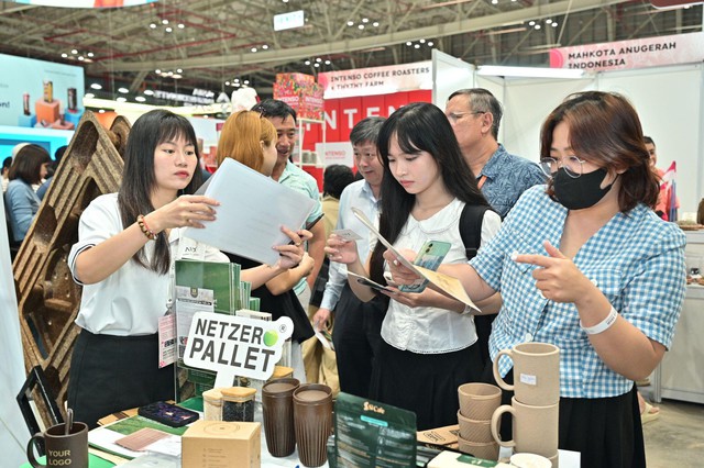 Vật liệu sinh học từ phụ phẩm nông nghiệp gây chú ý tại Vietnam Coffee Expo 2025- Ảnh 2.