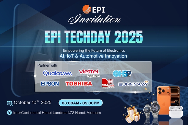 EPI TECHDAY 2025: Khi AI, IoT và Automotive "bắt tay" định hình tương lai ngành điện tử Việt Nam- Ảnh 3.