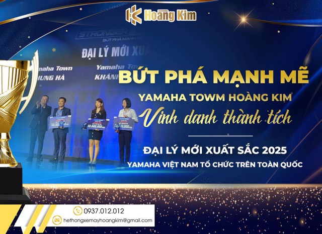 Đại lý Yamaha Hoàng Kim thành phố Hồ Chí Minh khai trương- Ảnh 2.