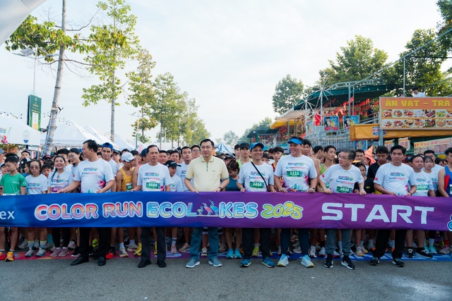 Color Run EcoLakes 2025 – Đường chạy sắc màu hòa cùng Halloween sôi động tại EcoLakes Mỹ Phước - Ảnh 2.