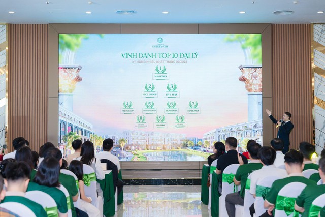 Mayhomes tự hào là đại lý xuất sắc nhất dự án Vinhomes Golden City tháng 9/2025- Ảnh 4.