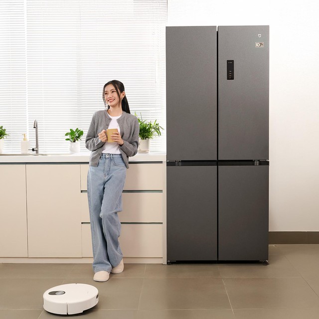 Trọn hương vị, sống tiện nghi với tủ lạnh 4 cửa Mijia Refrigerator Cross Door 510L- Ảnh 1.