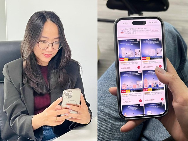 Gen Z và Millennial tranh thủ “chốt đơn” hàng hiệu dịp sale 10/10- Ảnh 2. Gen Z và Millennial tranh thủ “chốt đơn” hàng hiệu dịp sale 10/10- Ảnh 2.