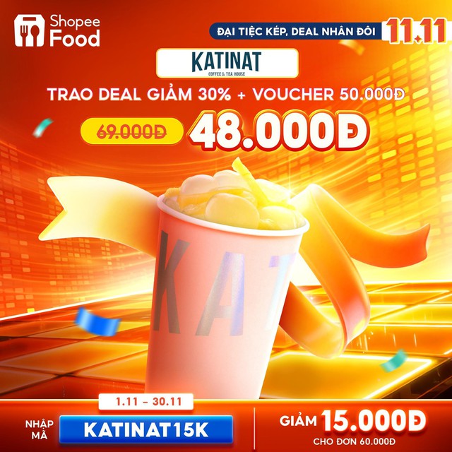 Đ&oacute;n chờ m&agrave;n l&ecirc;n s&oacute;ng cực chất của đại tiệc m&oacute;n ngon v&agrave; ưu đ&atilde;i khủng tại ShopeeFood 11.11 - Ảnh 2.