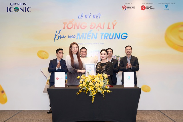 Realty Holdings bắt tay Navi Property phân phối Quy Nhơn Iconic tại miền Trung - Ảnh 1.