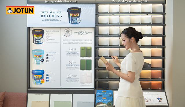 Jotun đẩy mạnh đầu tư trải nghiệm mua sắm với mô hình cửa hàng sơn hiện đại- Ảnh 2.
