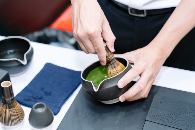 Nguyễn Phạm Group mang tới hai bộ sản phẩm: trà hoa và matcha tại Cafe Show 2025- Ảnh 4.