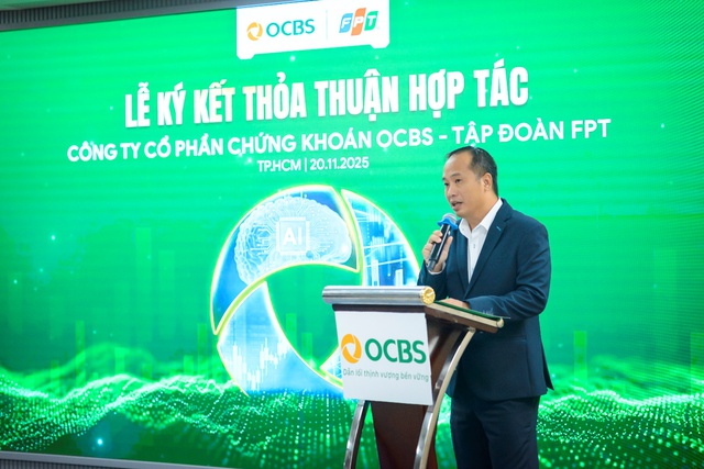 OCBS VÀ FPT ký kết hợp tác, kiến tạo hệ sinh thái tài chính số hiện đại với AI- Ảnh 2.