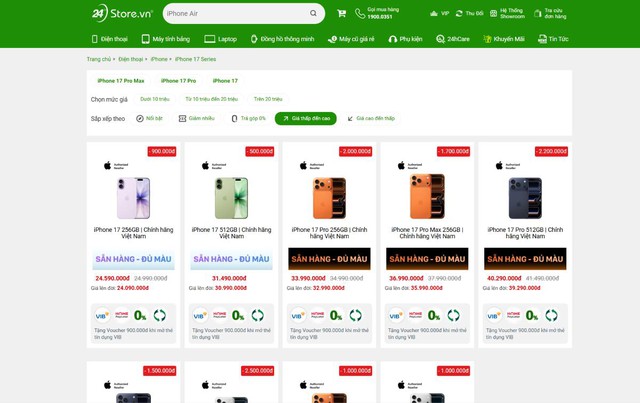 Lên đời iPhone 17 giá hời tại 24hStore, thêm quà AirPods 4- Ảnh 1.