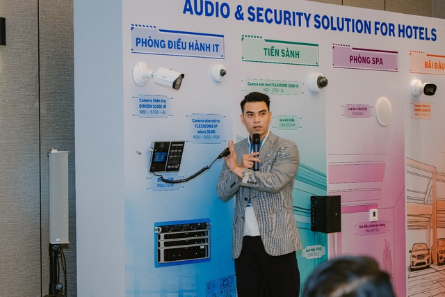 Keenfinity giới thiệu giải pháp âm thanh và an ninh Bosch cho ngành khách sạn- Ảnh 3.