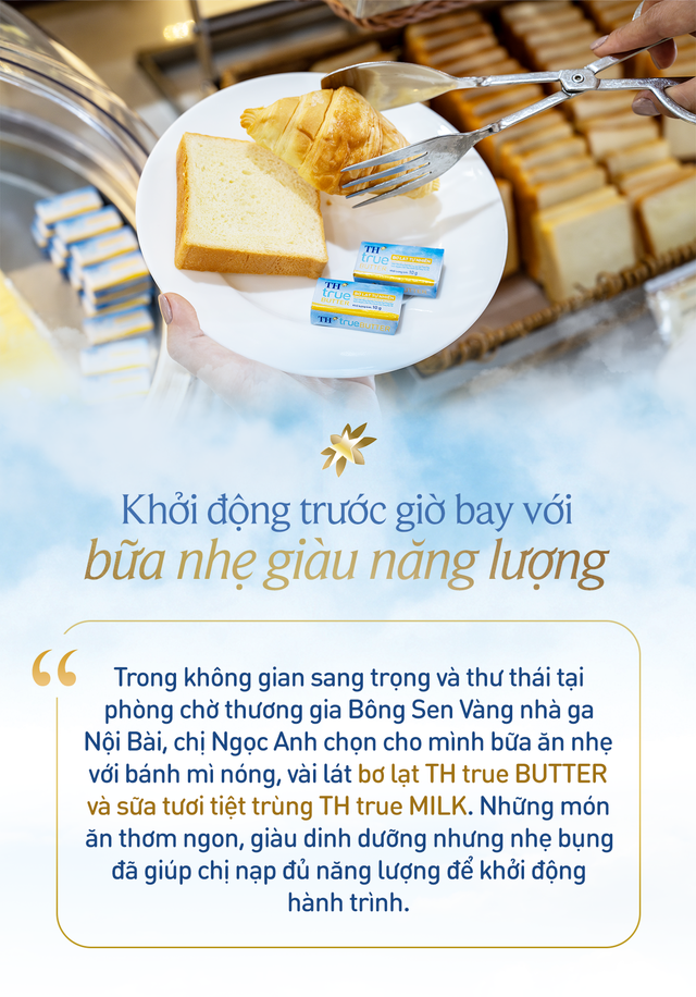 Tái tạo năng lượng giữa không trung cùng thực đơn lành sạch từ TH true MILK- Ảnh 1.
