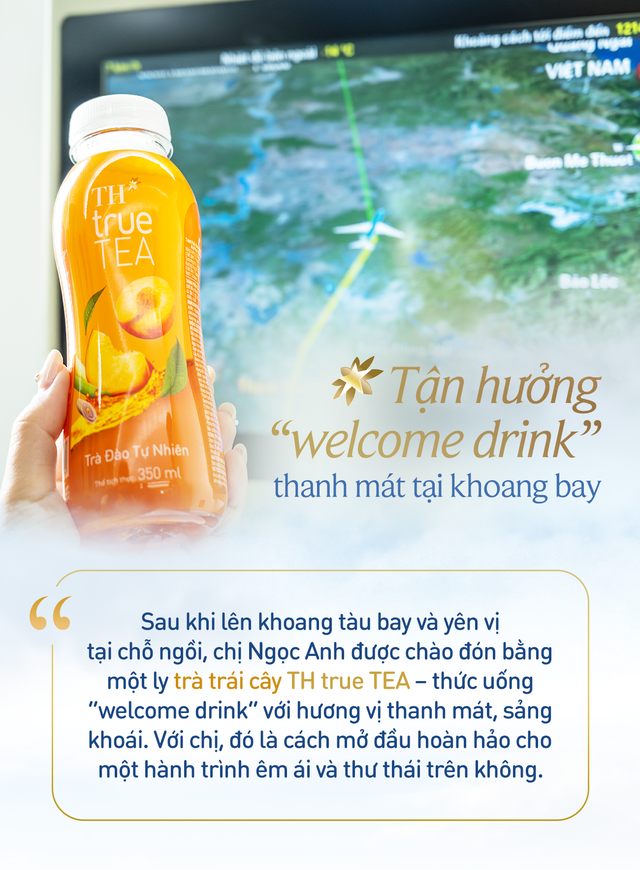 Tái tạo năng lượng giữa không trung cùng thực đơn lành sạch từ TH true MILK- Ảnh 2.