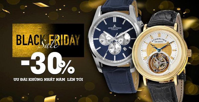 Giảm đến 40% – Đăng Quang Watch mở màn Black Friday, khởi động mùa mua sắm cuối năm- Ảnh 1.
