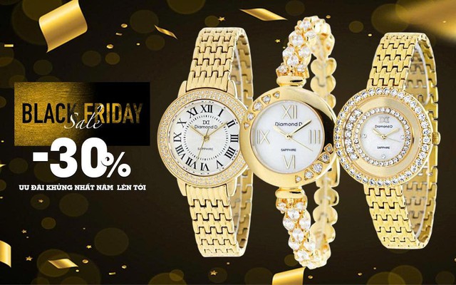 Giảm đến 40% – Đăng Quang Watch mở màn Black Friday, khởi động mùa mua sắm cuối năm- Ảnh 2.