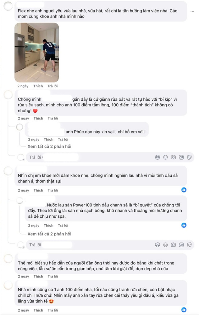 Phái nữ rầm rộ “flex” “nửa kia”: Khi việc nhà hóa ngôn ngữ tình yêu - Ảnh 1.