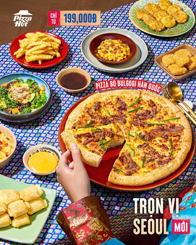 Pizza Bò Bulgogi Hàn Quốc: Vị chuẩn Hàn, gắn kết bữa ăn - Ảnh 2.