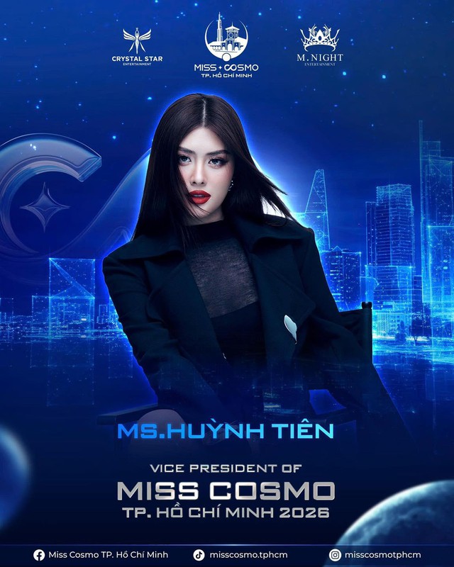 Huỳnh Tiên - Người đẹp Tài năng Miss Cosmo đến Phó Chủ tịch bản quyền TP.HCM- Ảnh 1.