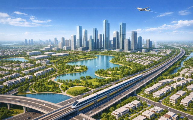 Siêu đô thị 3.300ha kết nối sân bay quốc tế 5 sao lớn bậc nhất miền Bắc- Ảnh 2.
