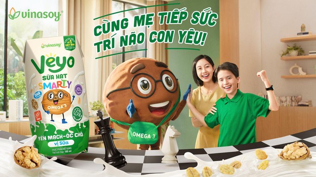 Vinasoy tiên phong dinh dưỡng thực vật với dòng sữa hạt dành riêng cho trẻ em- Ảnh 2.