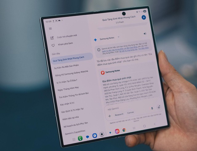 Galaxy Z Fold7 - Trợ lý mạnh nhất mùa cuối năm: Làm việc nhanh, chụp ảnh đẹp, cân mọi tác vụ- Ảnh 3.