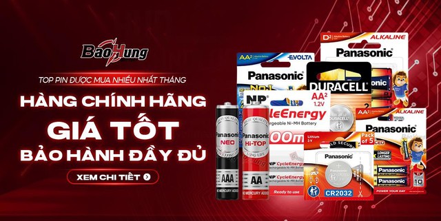 Pin Bảo H&ugrave;ng cam kết chỉ ph&acirc;n phối h&agrave;ng ch&iacute;nh h&atilde;ng, để người ti&ecirc;u d&ugrave;ng an t&acirc;m sử dụng - Ảnh 3.