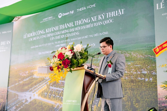 Chính thức khởi công dự án Lynn Times Onsen Retreat Nam Hà Nội- Ảnh 1.