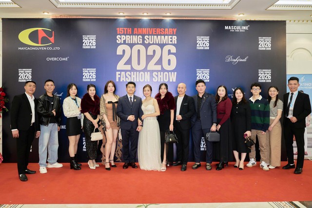 May Cao Nguyễn kỷ niệm 15 năm & fashion show ra mắt BST Xuân Hè 2026 "Green Flag"- Ảnh 4.
