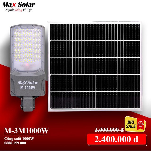 Gi&aacute; đ&egrave;n năng lượng mặt trời với mức chiết khấu cạnh tranh cao tại Maxsolar - Ảnh 1.