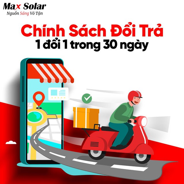 Gi&aacute; đ&egrave;n năng lượng mặt trời với mức chiết khấu cạnh tranh cao tại Maxsolar - Ảnh 2.